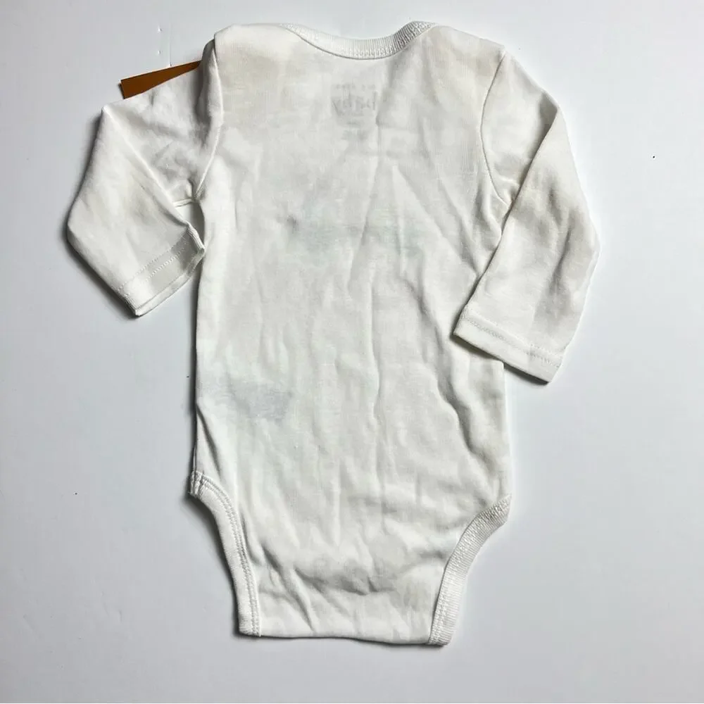 Rae Dunn Baby Load OF Love Graphic  Long Sleeve Onesie Sz 3-6M